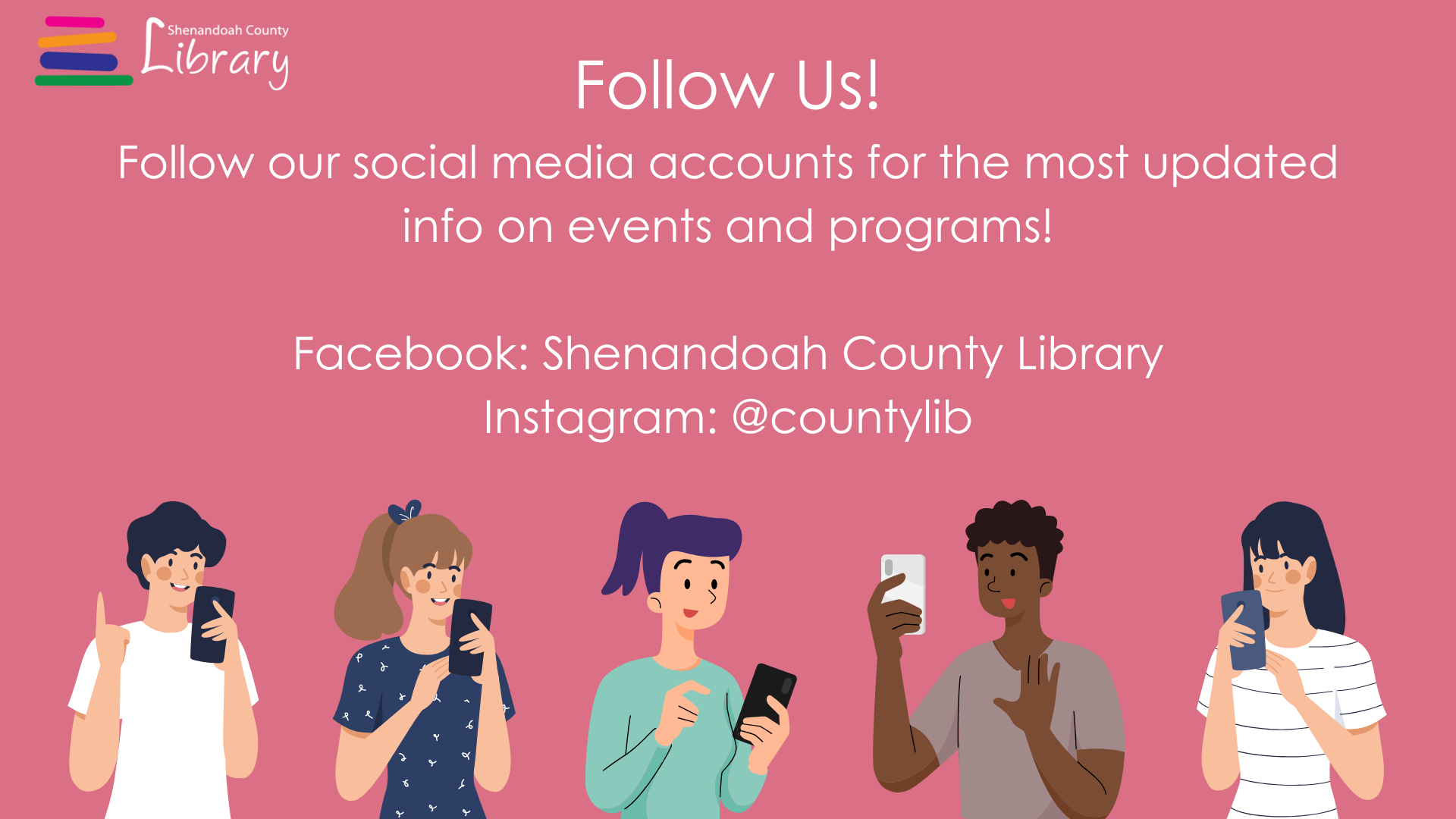 Follow us on Social Media!